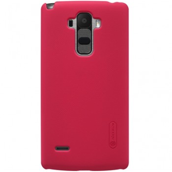 G4 Stylus dėklas raudonas  "Nillkin" Frosted Shield + plėvelė